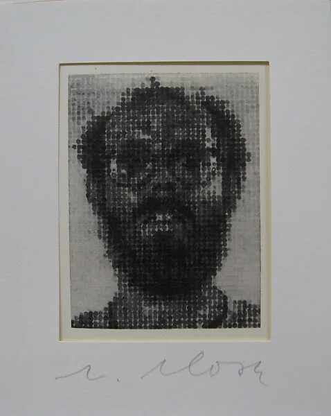 Self-Portrait — Chuck Close