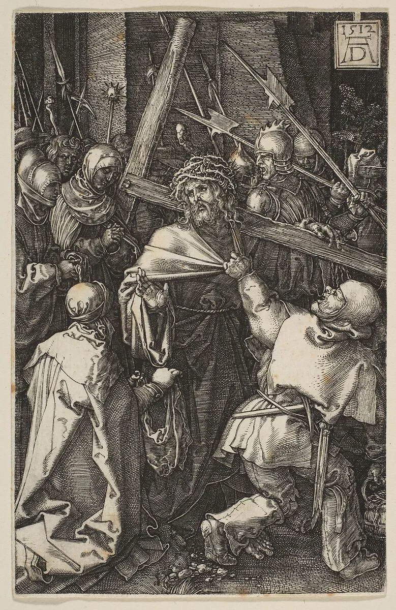 Christ Carrying the Cross, from "The Passion" — Albrecht Dürer