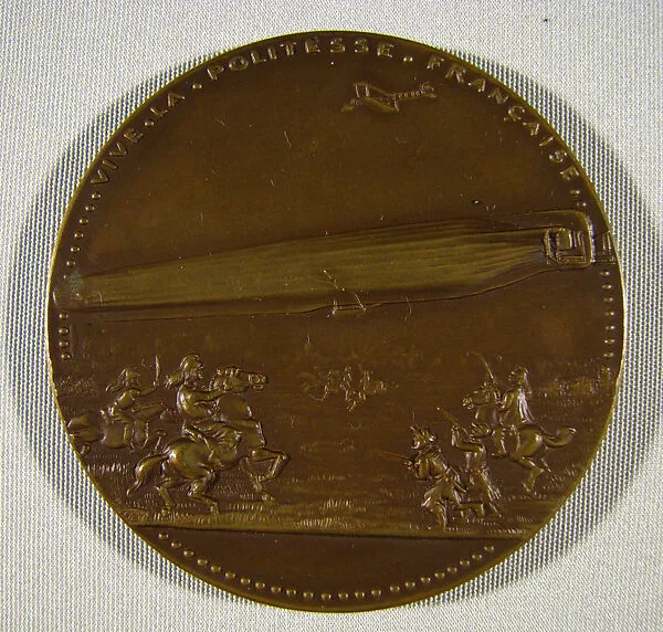 Landing of Zeppelin XVI in Lunéville — Karl Goetz