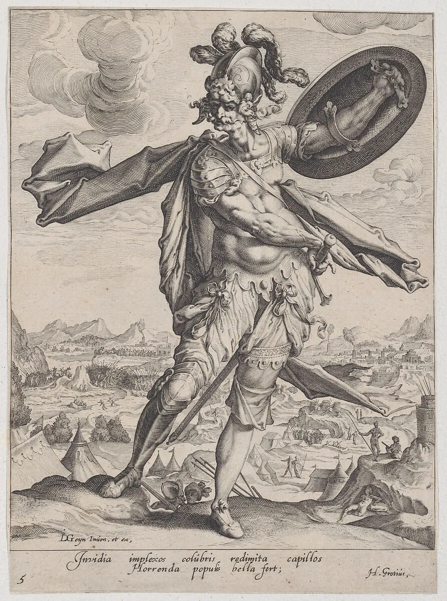 War, from Virtues and Vices — Jacques de Gheyn II|Zacharias Dolendo