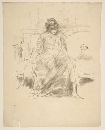 The Draped Figure, Seated