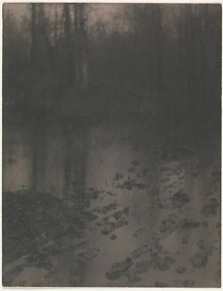 The Pool - Evening — Edward J. Steichen