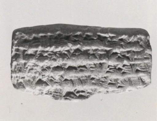Cuneiform tablet: promissory note for barley and wheat, Esagilaya archive