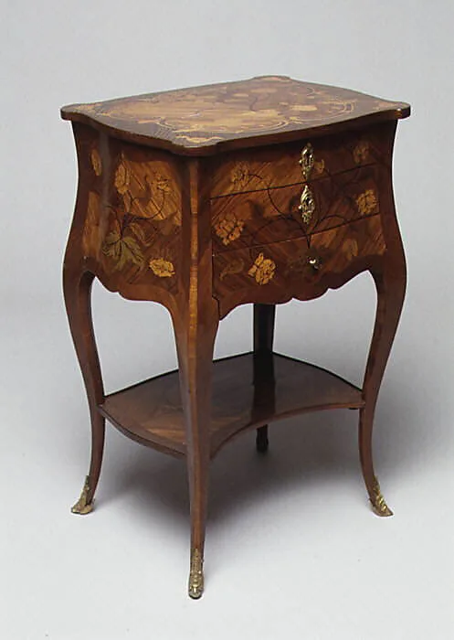 Small table (table en chiffonière) — Jean-Charles Saunier