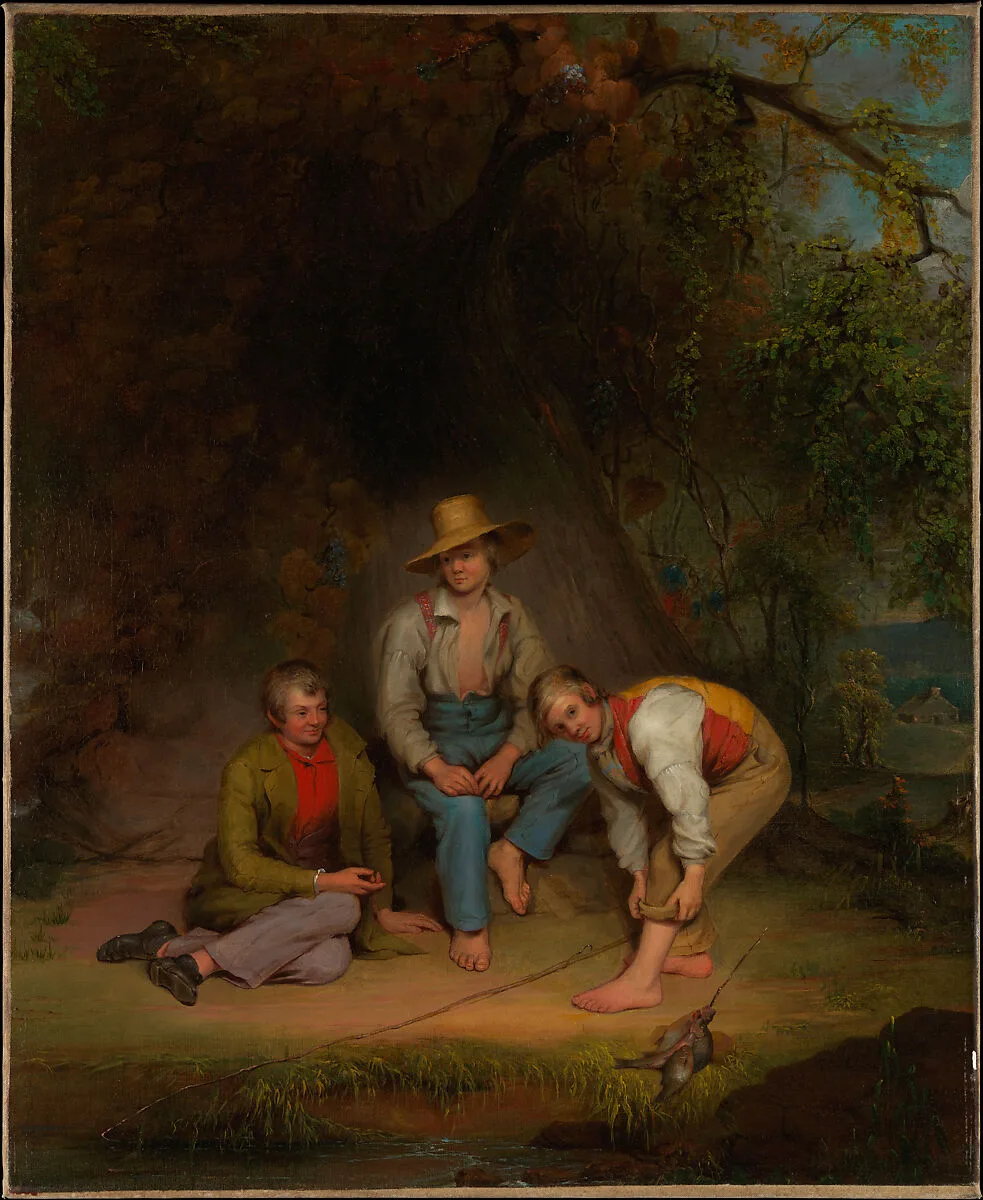 Boys Fishing — Thomas Le Clear