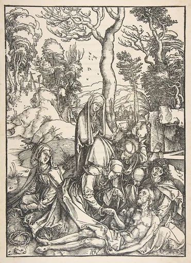 The Lamentation, from "The Large Passion"