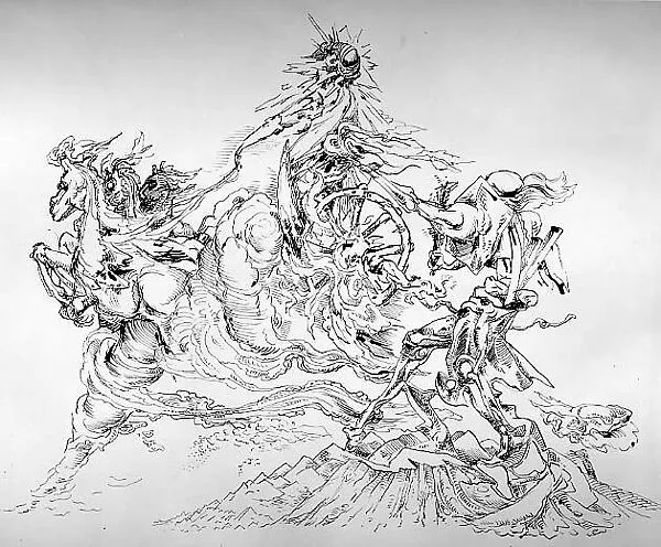 Study for Prometheus — Kurt Seligmann