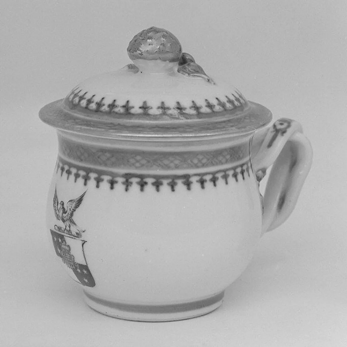 Cup with cover (part of a service) — Unknown