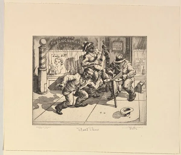 Street Show — Hugh Botts|WPA