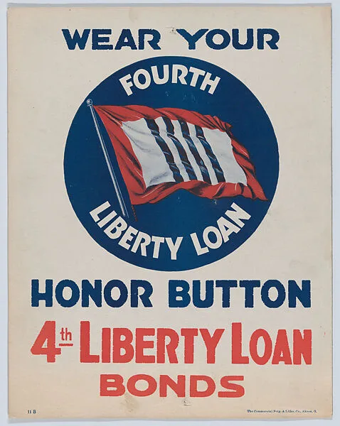 Wear your honor button — Commercial Printing & Lithograph Company