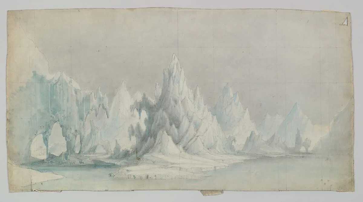 Design for a Stage Set — Eugène Cicéri