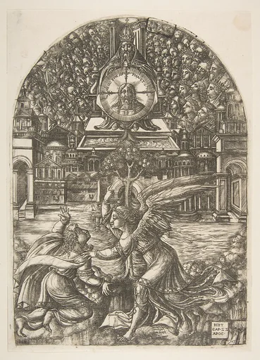 The Angel shows Saint John the Fountain of Living Water, from the Apocalypse