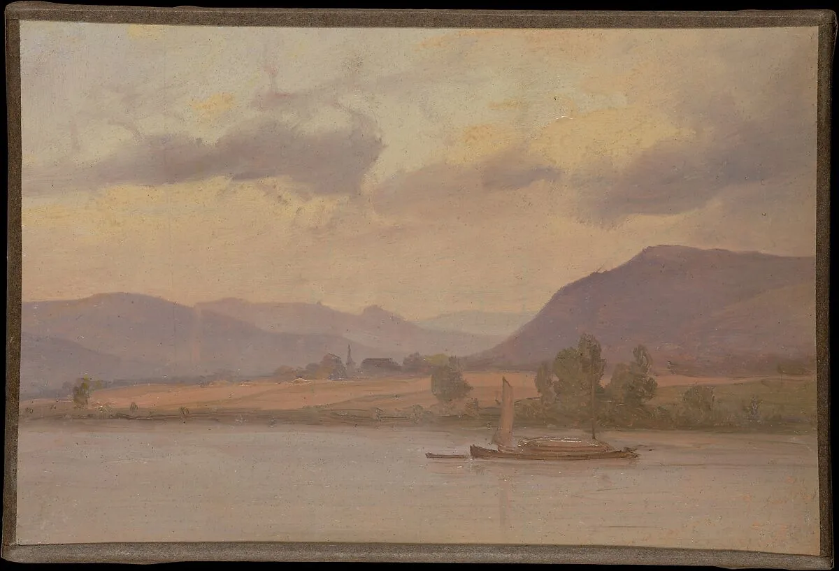 The Rhine at Remagen — Vilhelm Petersen