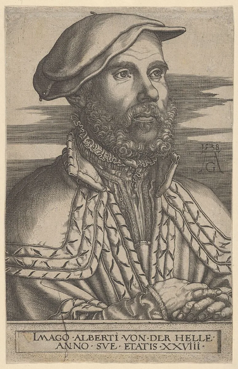 Albert van der Helle — Heinrich Aldegrever
