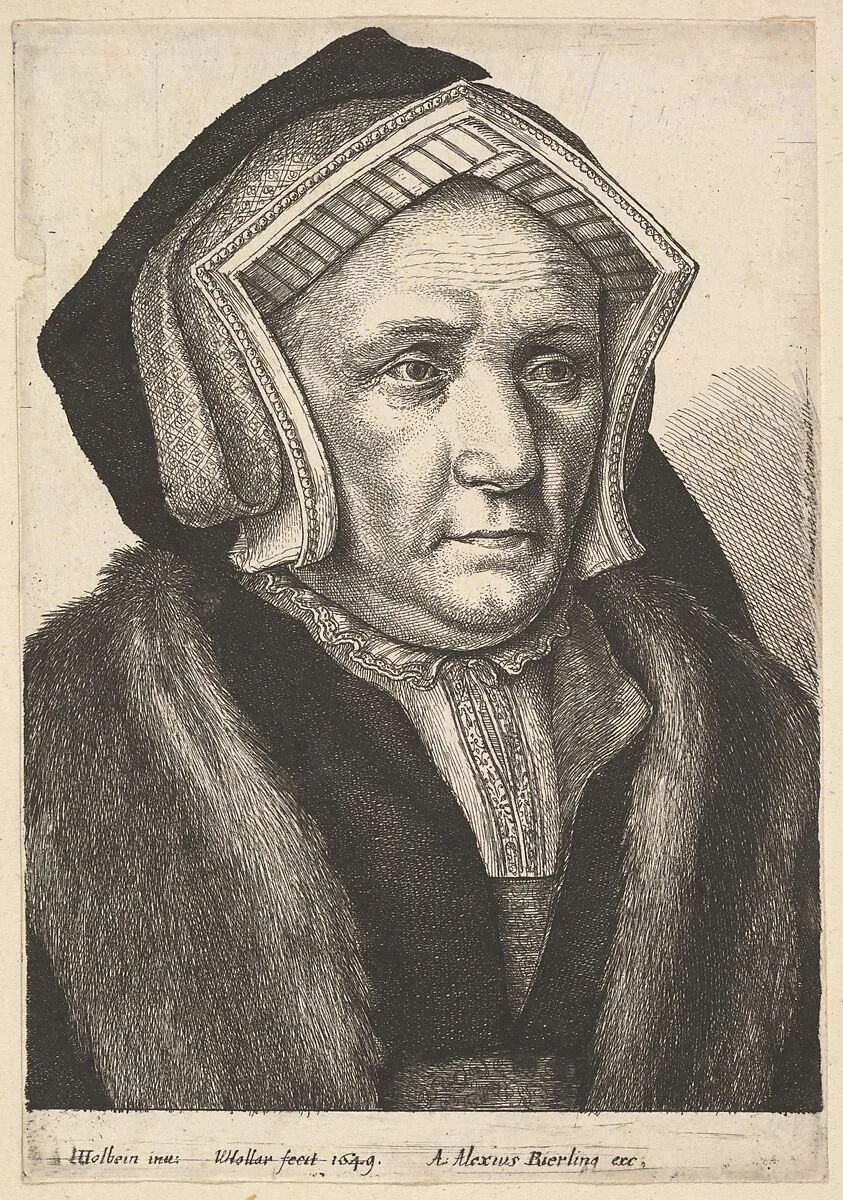 Lady Mary Butts — Wenceslaus Hollar|Margaret, Lady Butts|Hans Holbein the Younger