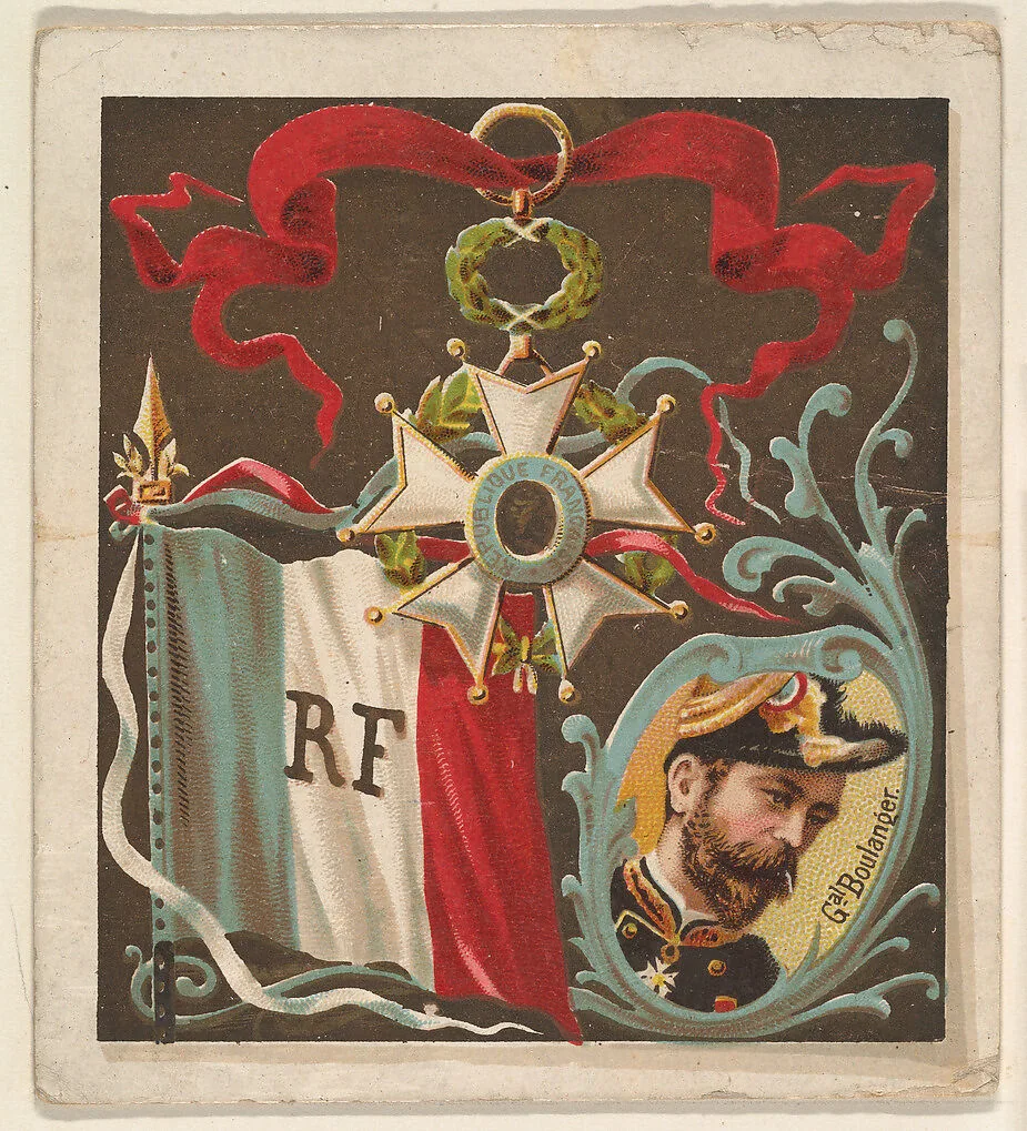 France, from the International Cards series (N238), issued by Kinney Bros. — Kinney Brothers Tobacco Company