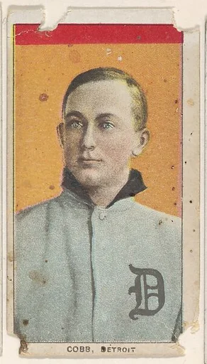 Cobb, Detroit, American League, from the White Border series (T206) for the American Tobacco Company