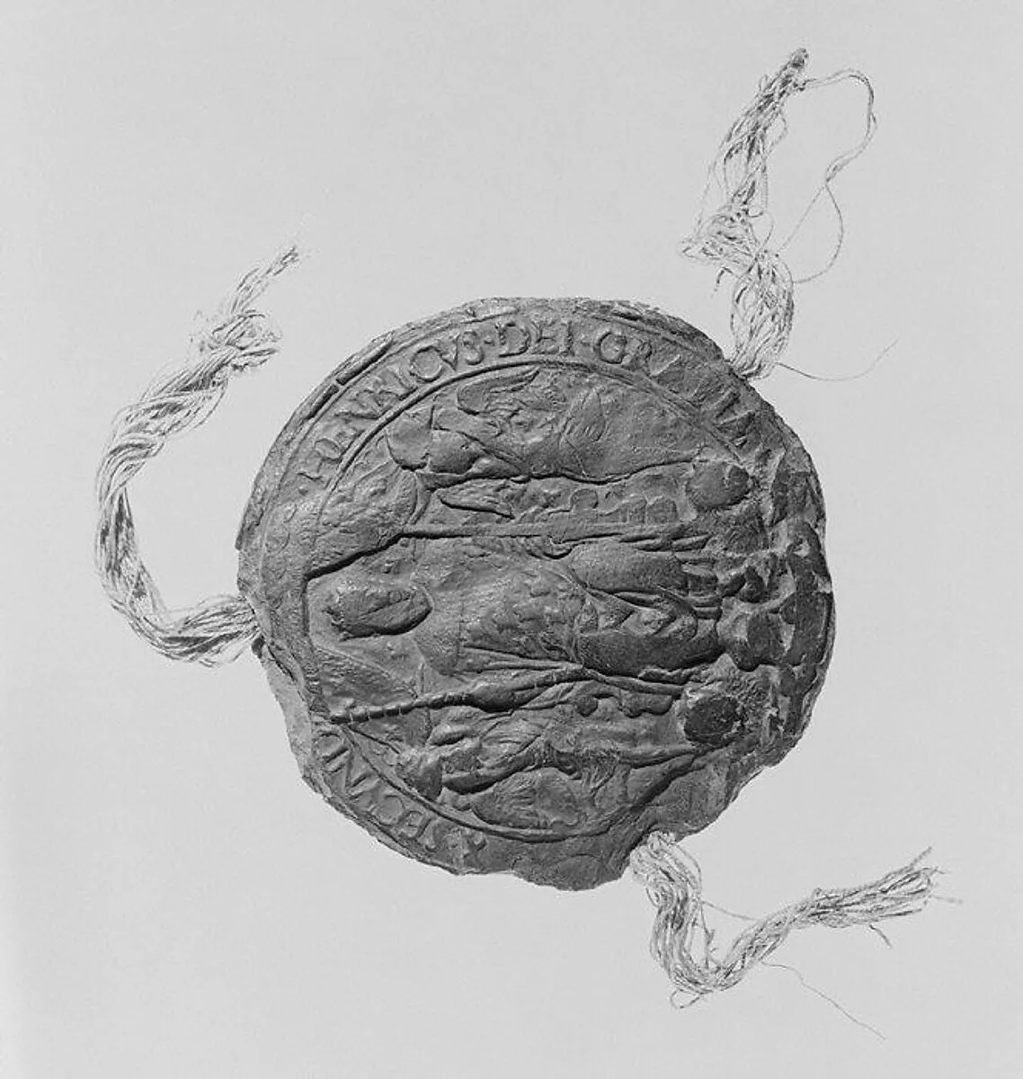 Royal Seal of Henri II — Unknown