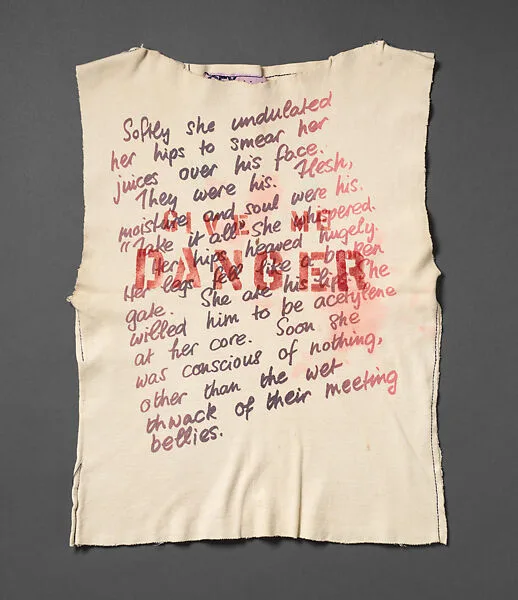 "Give Me Danger" T-shirt — Vivienne Westwood|Malcolm McLaren|SEX
