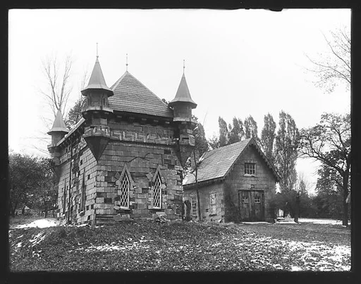 [Gothic Revival Outbuildings, New York]