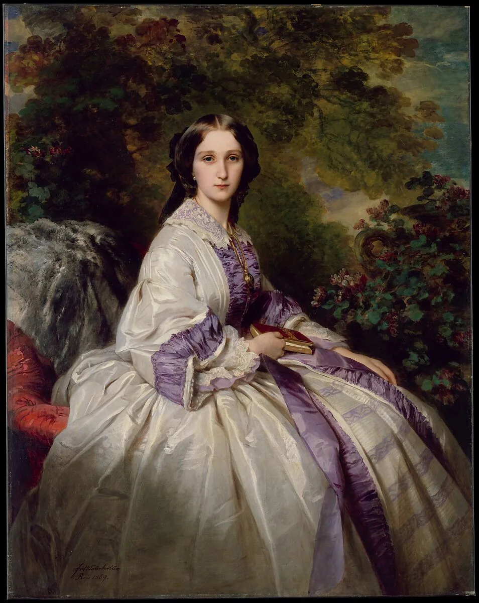 Countess Alexander Nikolaevitch Lamsdorff (Maria Ivanovna Beck, 1835–1866) — Franz Xaver Winterhalter