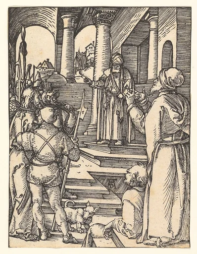 Christ Before Pilate, from "The Small Passion"