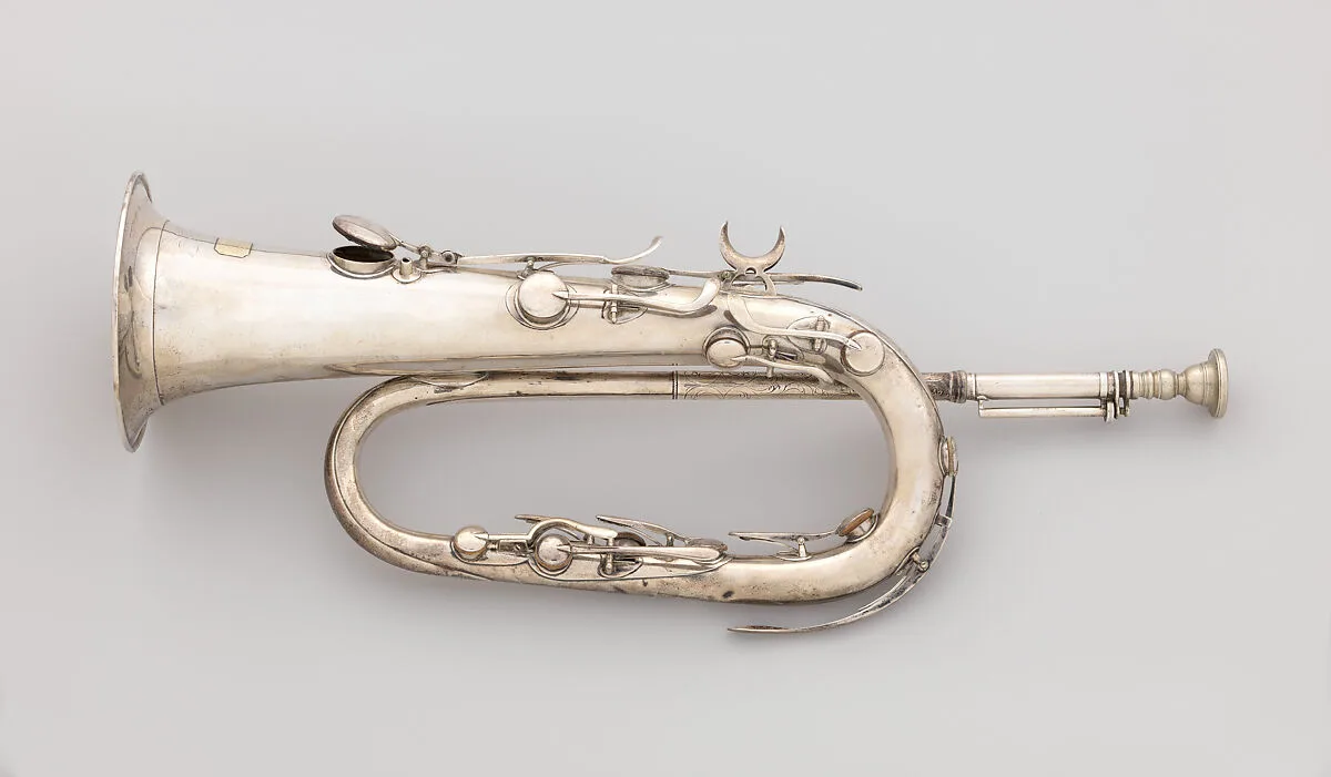 Keyed bugle in E-flat — Henry Sibley