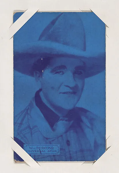 Wm. Desmond from Western Stars or Scenes Exhibit Cards series (W412) — Unknown