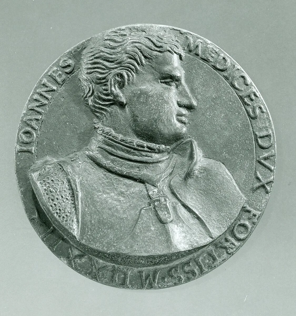 Medal: Giovanni de'Medici delle Bande Nere — Francesco da Sangallo