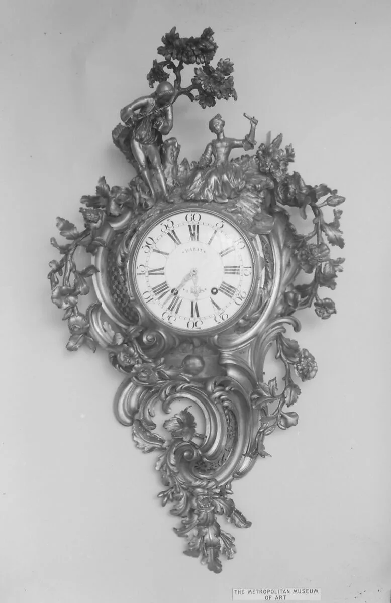 Wall clock (cartel) — Pierre-Philippe Barat