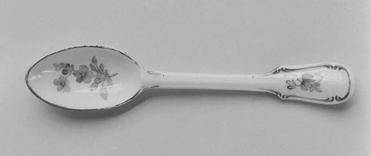 Spoon (part of a set) — Royal Porcelain Manufactory, Berlin