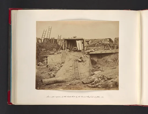 Scene After Capture at the North Fort by the French and English at Pekin, 1860
