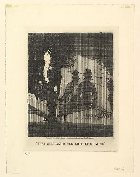 "That Old Fashioned Mother of Mine" — Walter Richard Sickert