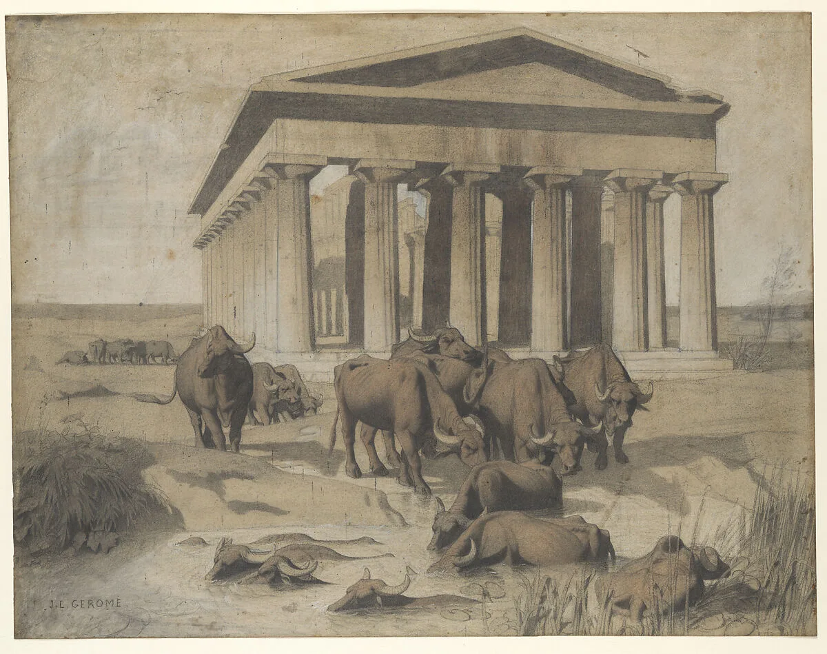 Paestum — Jean-Léon Gérôme