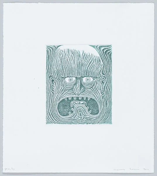 La Por (Fear) — James Siena|Poligrafa Obra Gráfica