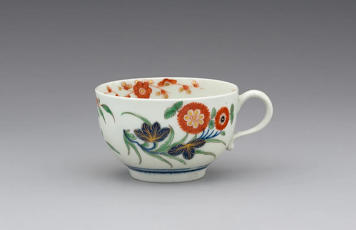 Cup (part of a service) — Worcester factory