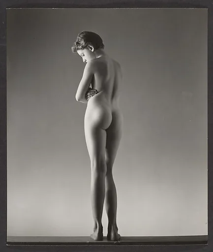 [Nude Young Girl, Standing, Possibly Elizabeth Lynes]