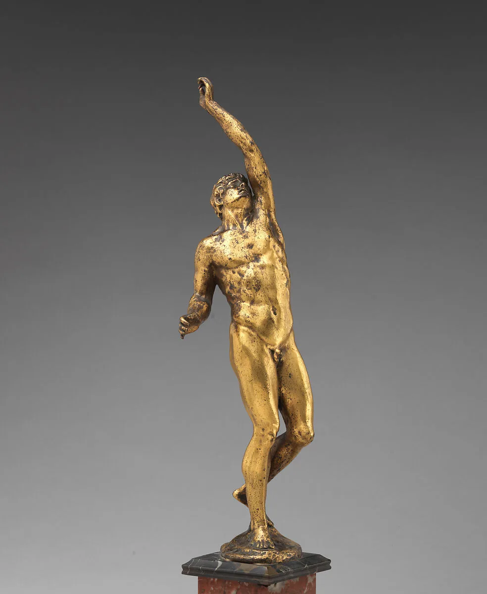 Man with Arm Raised — Unknown