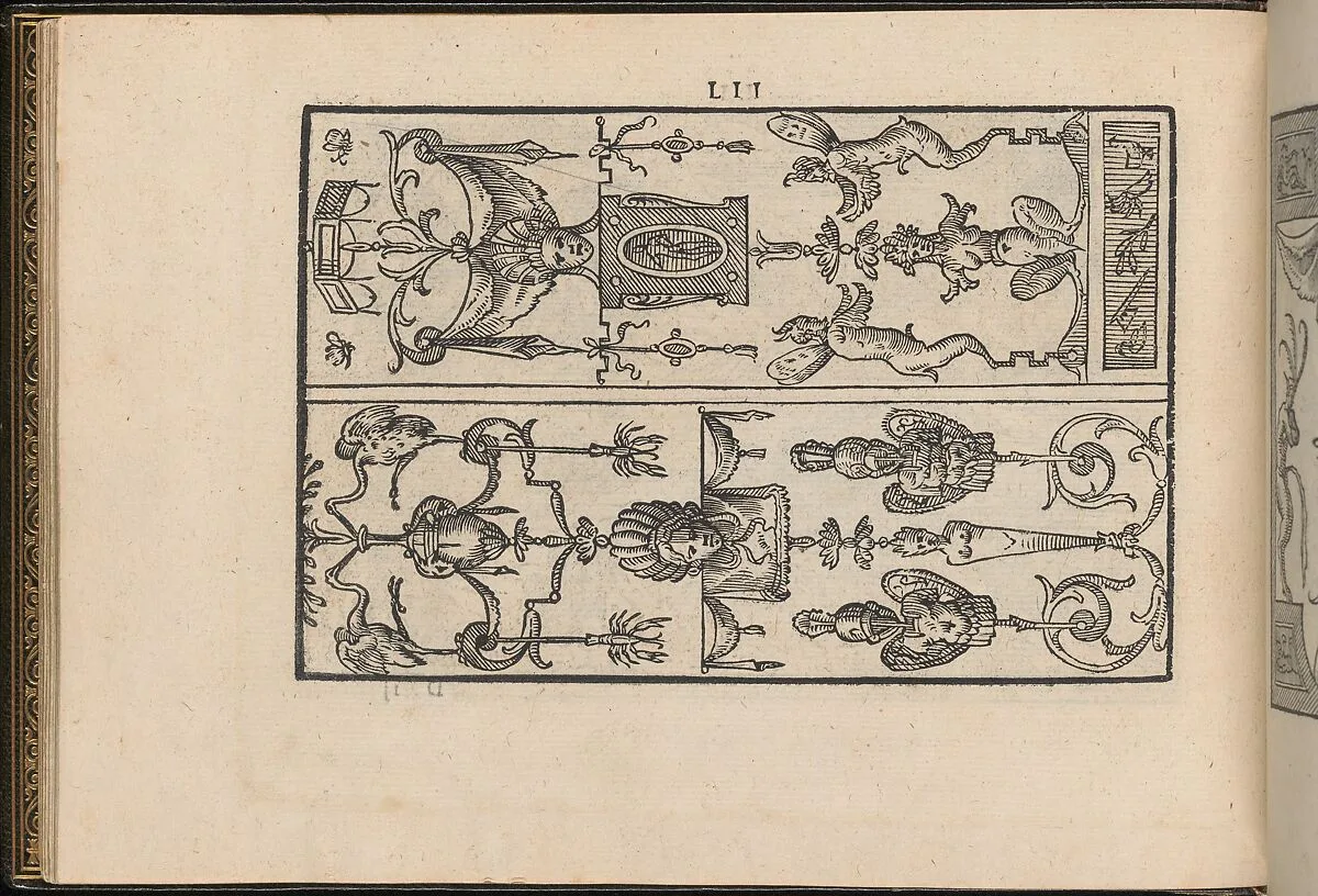 La Vera Perfettione del Disegno di varie sorti di recami, page 26 (verso) — Giovanni Ostaus|Giuseppe Salviati (Giuseppe Porta, called Il Salviati)