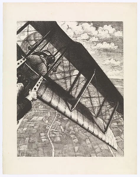 Banking at 4,000 Feet — Christopher Richard Wynne Nevinson
