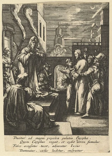 Christ Before Caiaphus, from "The Passion of Christ"