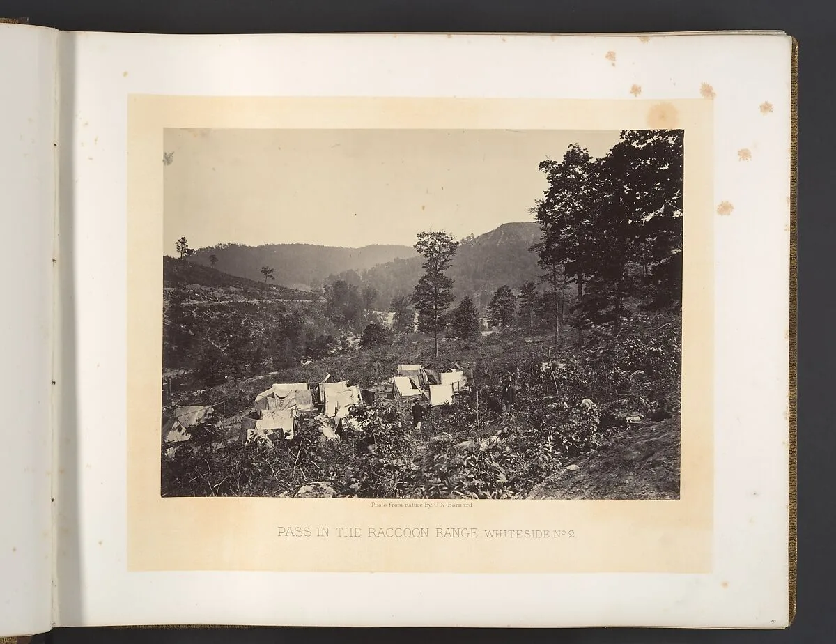 Pass in the Raccoon Range, Whiteside No. 2 — George N. Barnard