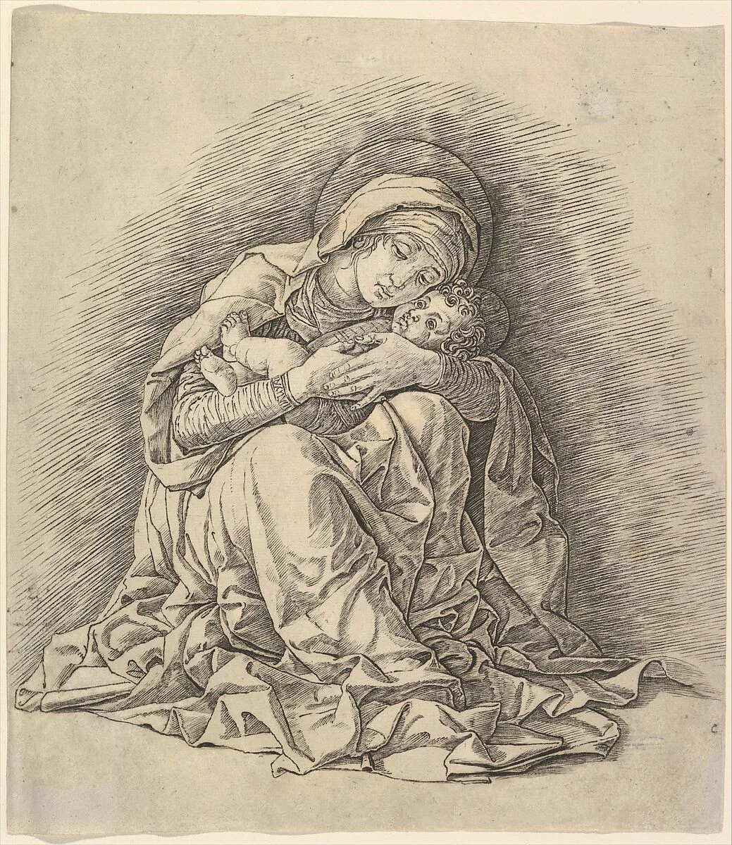 The Virgin and Child — Andrea Mantegna