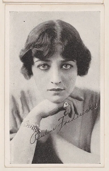 Pauline Frederick from Kromo Gravure "Leading Moving Picture Stars" (W623) — Kromo Gravure Photo Company, Detroit, Michigan