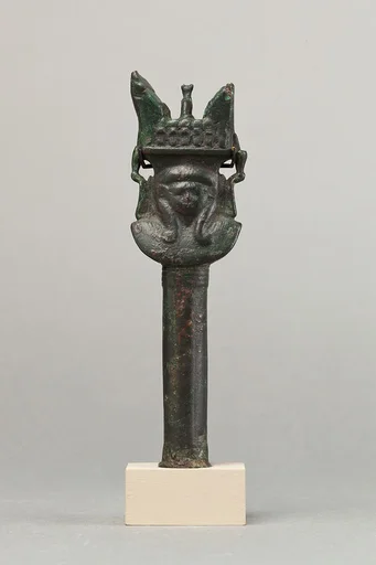 Handle of sistrum