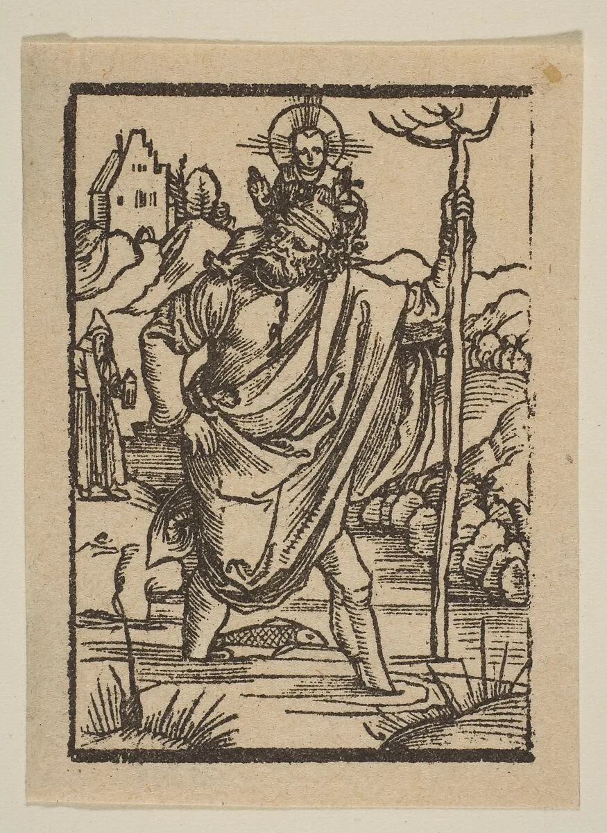Saint Christopher — Albrecht Dürer