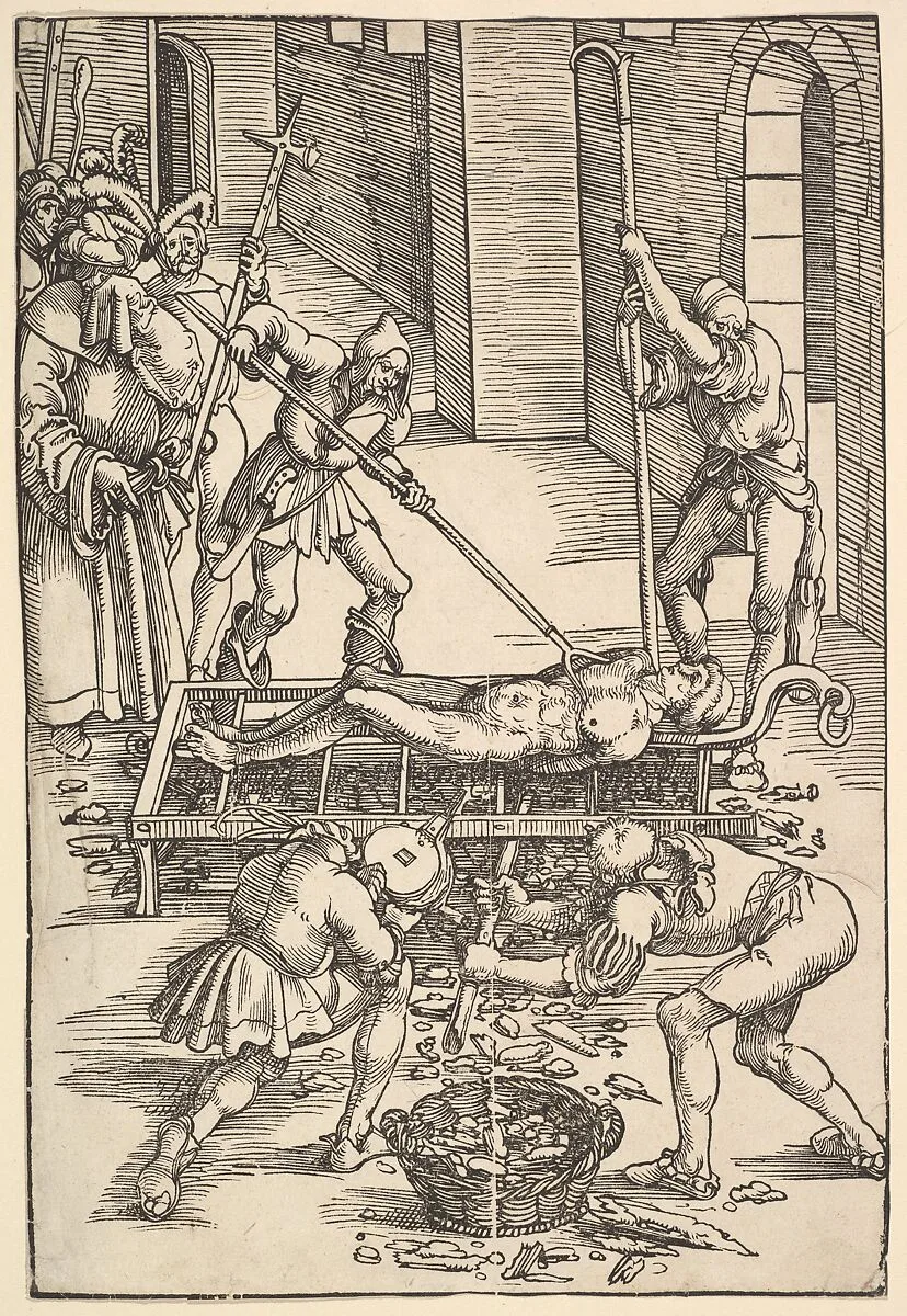 Martyrdom of St. Lawrence — Hans Baldung (called Hans Baldung Grien)