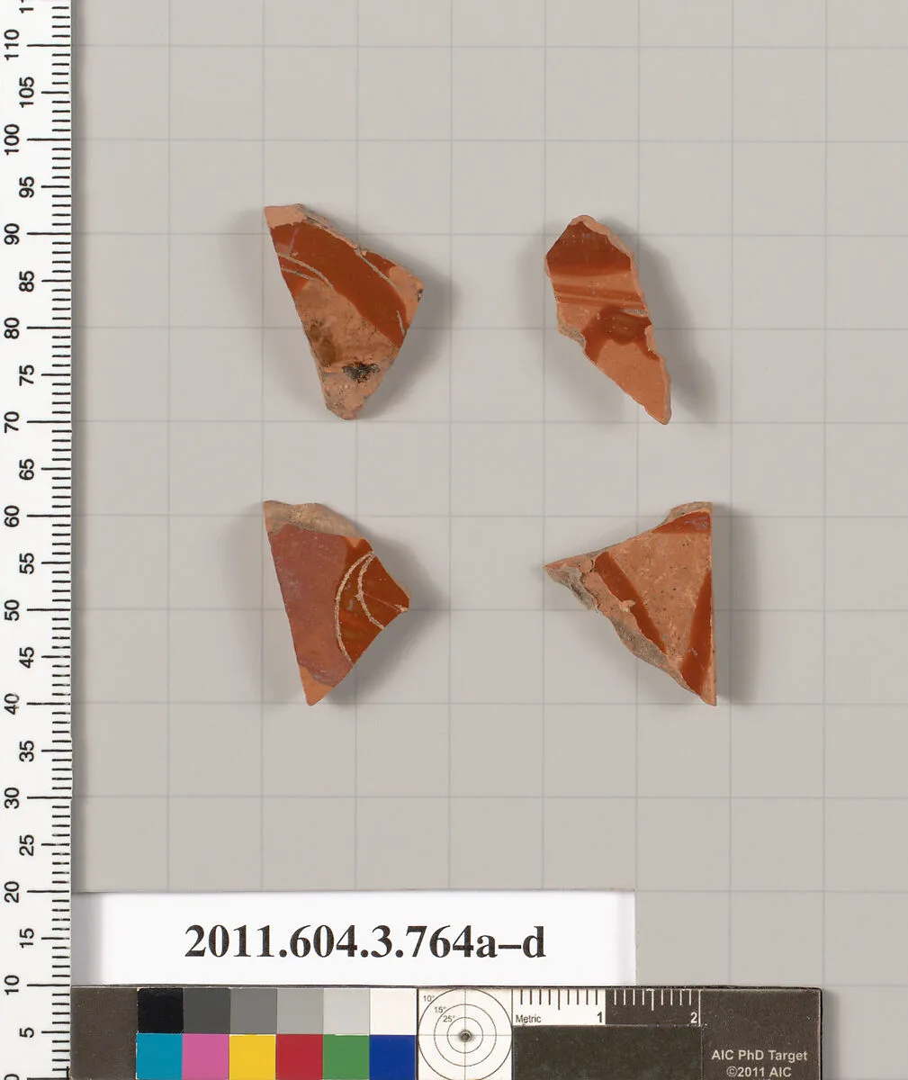 Terracotta fragments of a neck-amphora (jar) — Unknown