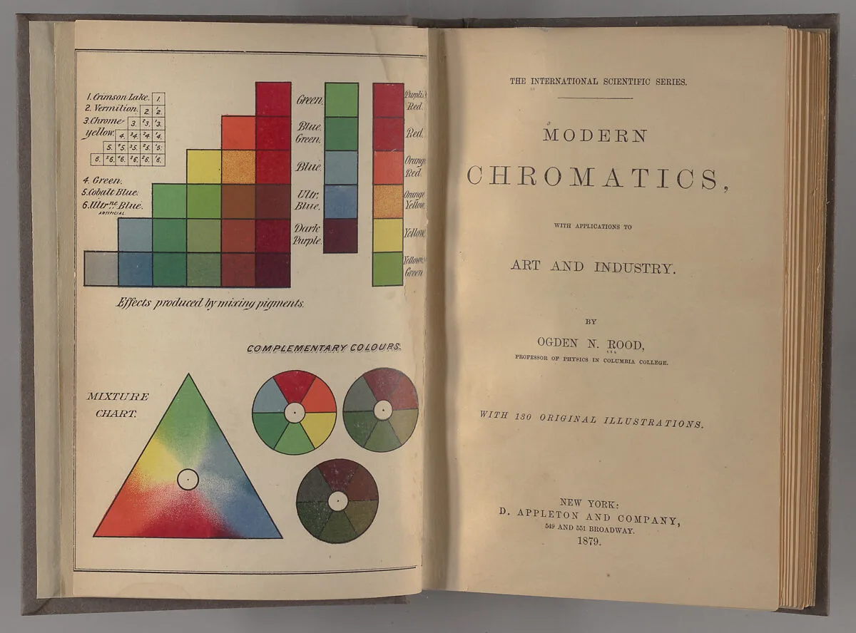Modern chromatics : with applications to art and industry — Ogden Nicholas Rood