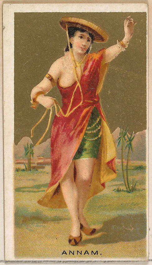 Annam, from the Dancing Girls of the World series (N185) issued by Wm. S. Kimball & Co. — William S. Kimball & Company